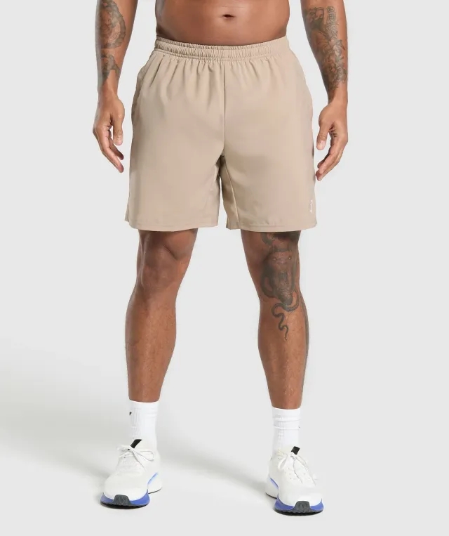  Arrival 7" Shorts - Cement Brown