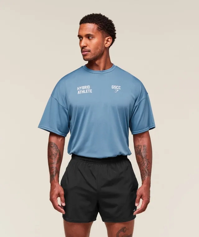  Hybrid Athlete T-Shirt - Classic Blue