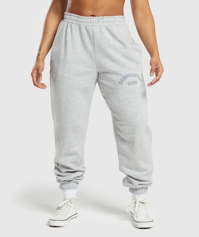  Weightlifting Club Joggers - Light Grey Core Marl