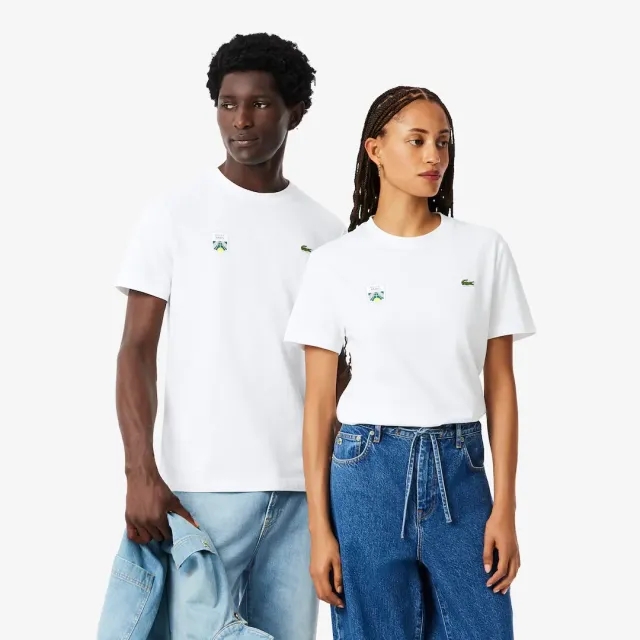 Lacoste Rolex Paris Masters Edition T-shirt - White