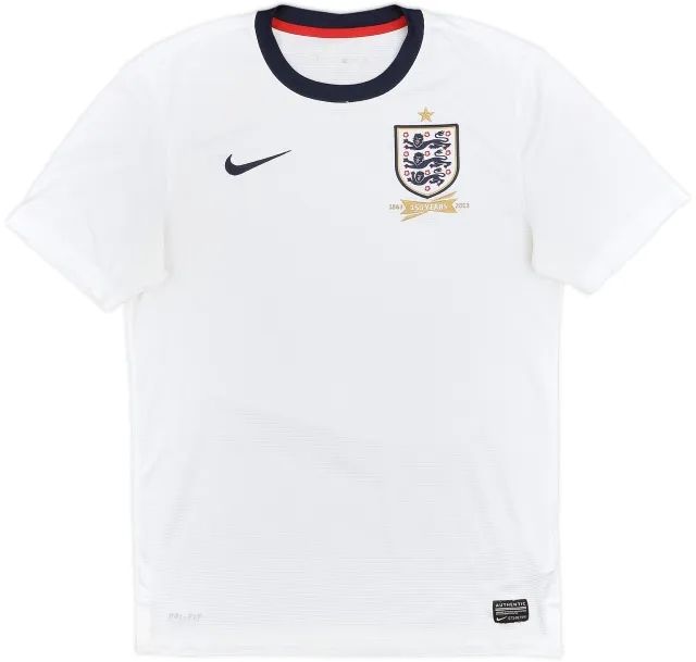 2013 England 150th Anniversary Home Shirt - 5/10 - (S)
