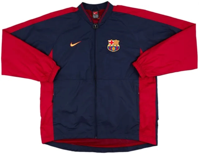 1999-00 Barcelona Nike Track Jacket - 8/10 - (M)