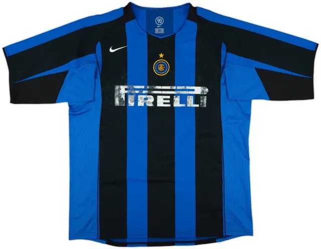 2004-05 Inter Milan Home Shirt - 4/10 - (XL)