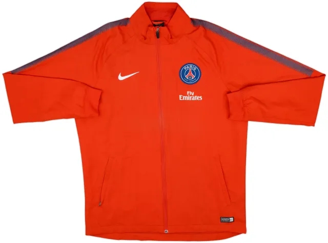 2017-18 Paris Saint-Germain Nike Track Jacket - 8/10 - (L)