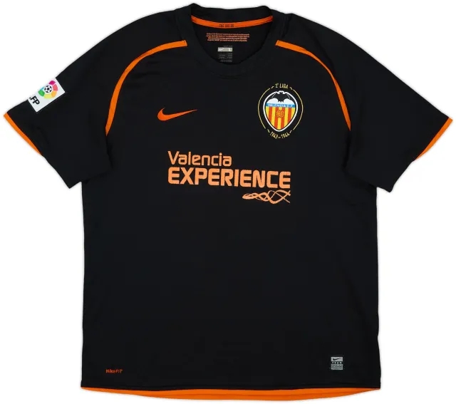 Nike Valencia Mens SS Away Shirt 2008/09