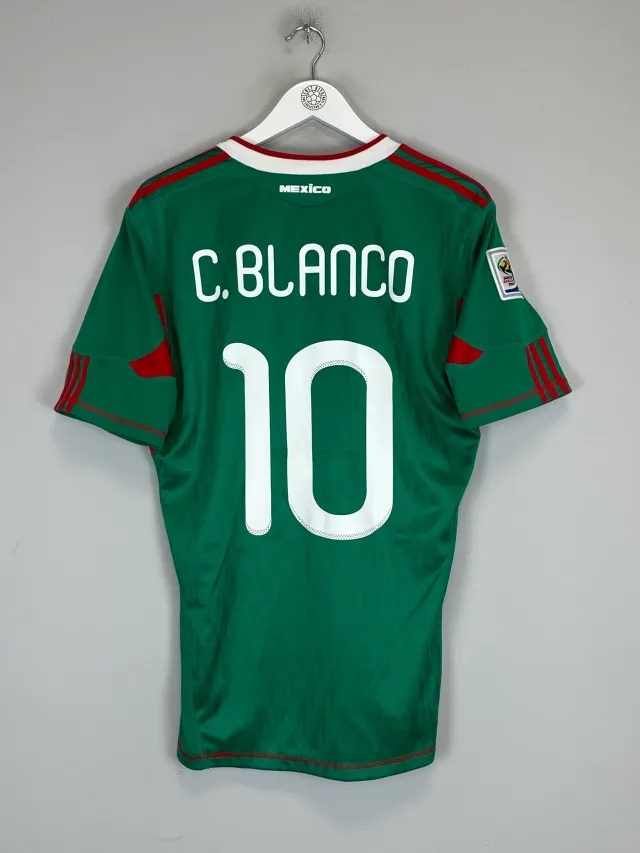2010 MEXICO C.BLANCO #10 HOME SHIRT (M) ADIDAS | CULT KITS