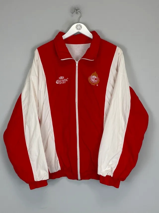 1996/98 DEPORTIVO TOLUCA TRACK JACKET (L) CORONA SPORT | CULT KITS
