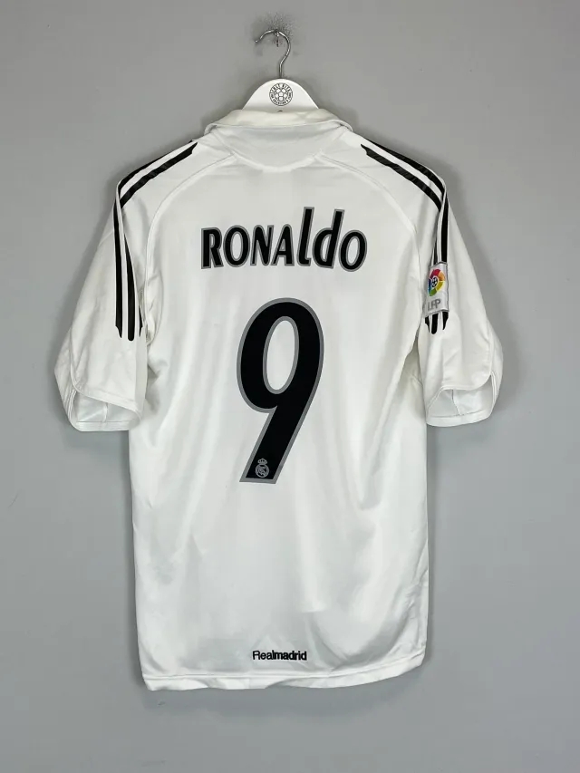2005/06 REAL MADRID RONALDO #9 HOME SHIRT (M) ADIDAS | CULT KITS