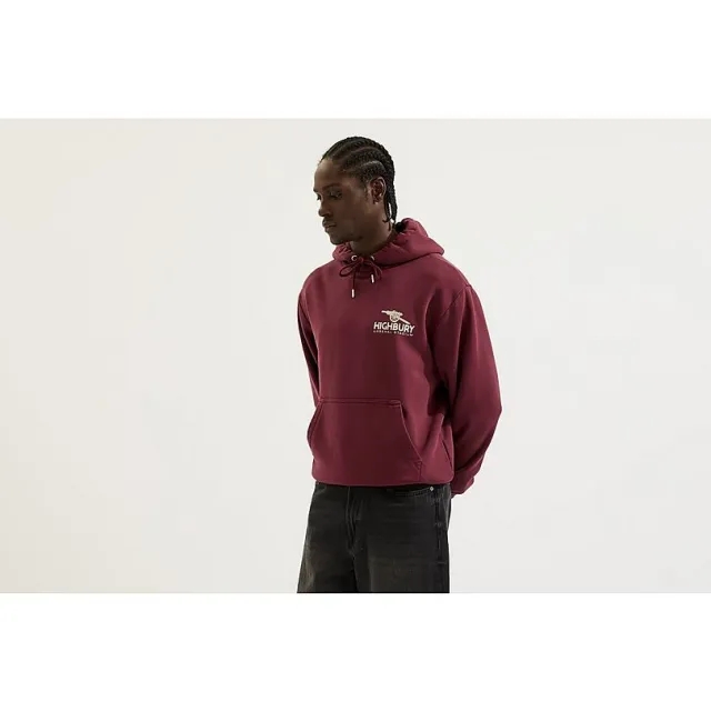 Arsenal Classics Burgundy East Stand Hoodie, Red