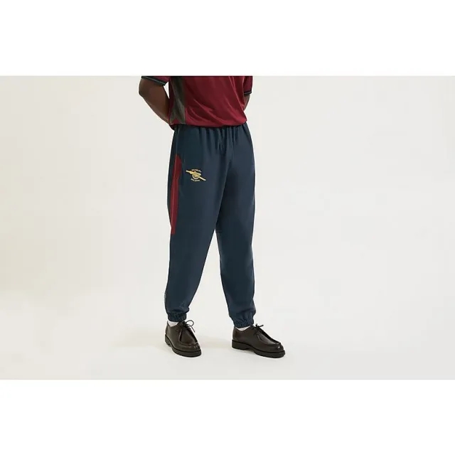 Arsenal Classics Navy Highbury Track Pants, Blue