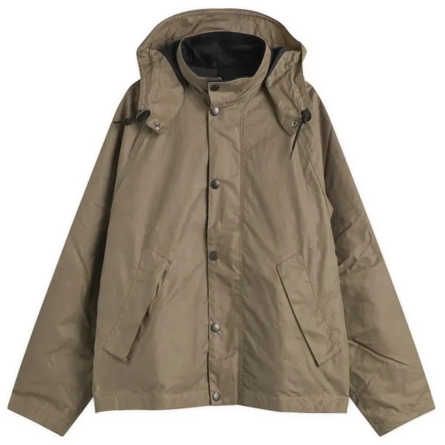 Barbour Men's x Margaret Howell Transport Wax Jacket Kelp
