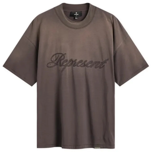 Represent Men's Rep Reverse Applique T-Shirt After Dark
