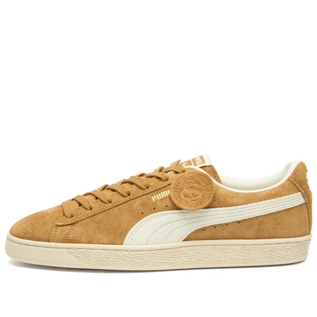 Puma Suede Charles F. Stead IV Sneaker Honey Butter/White