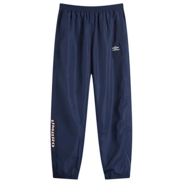 Umbro Men's Relaxed Track Pant Dark Navy/Vista Blue