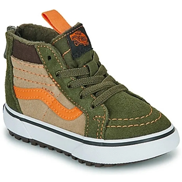 Vans  MTE SK8-Hi Zip  boys's Children's Shoes (High-top Trainers) in Kaki