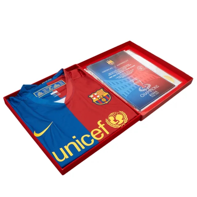 Nike Barcelona Mens SS Home Champions League Shirt 2008/09