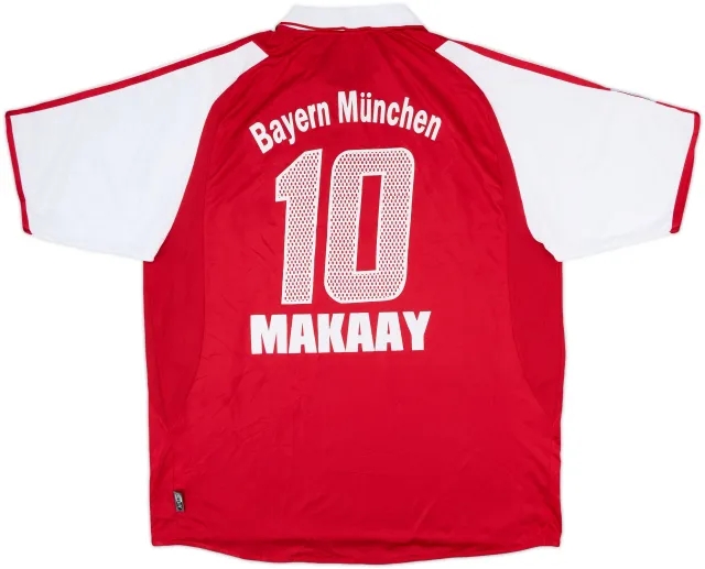 adidas Bayern Munich Mens SS Home Shirt 2003/04