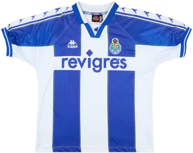 Kappa Porto Mens SS Home Shirt 1997/99