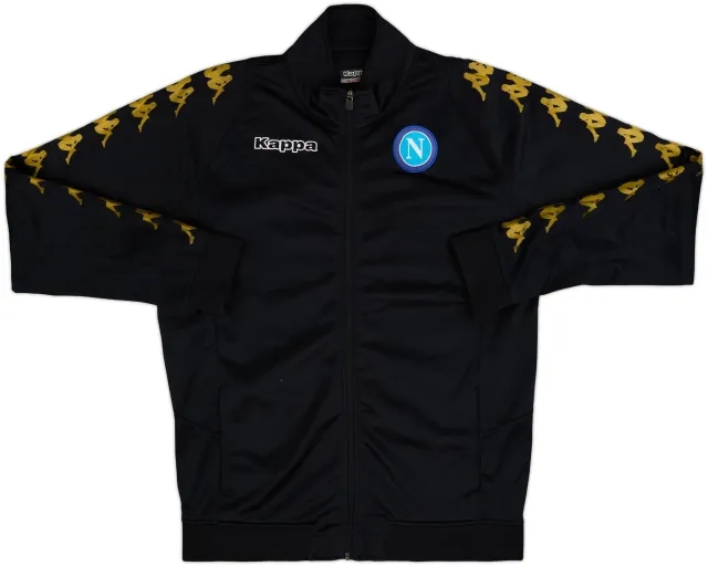 2016-17 Napoli Kappa Track Jacket - 8/10 - (XL)