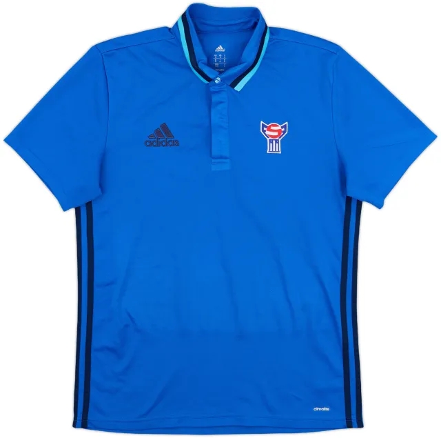 2016 Faroe Islands adidas Polo Shirt - 9/10 - (M)
