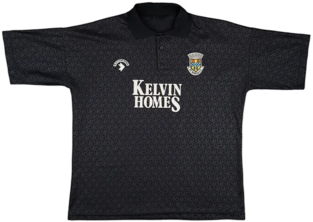 Away St Mirren Mens SS Away Shirt 1991/92