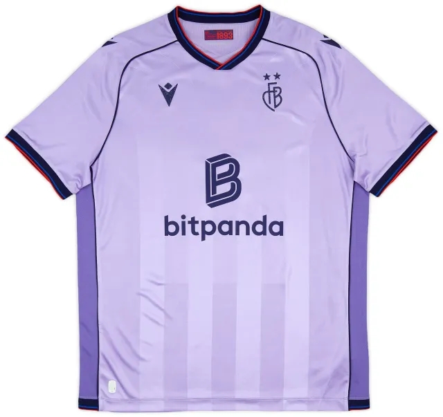 Macron FC Basel Mens SS Away Shirt 2025/26