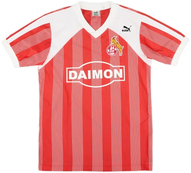 Puma FC Koln Mens SS Away Shirt 1985/86