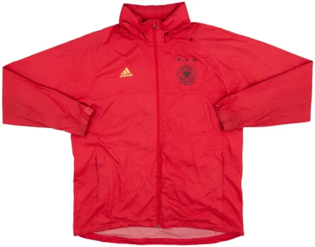 2008-09 Germany adidas Hooded Rain Jacket - 7/10 - (XL)