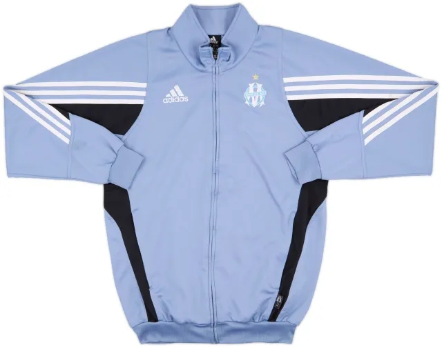 2003-04 Olympique Marseille adidas Track Jacket - 8/10 - (M)