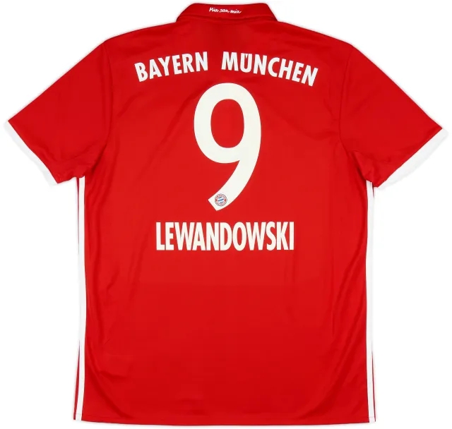 adidas Bayern Munich Mens SS Home Shirt 2016/17