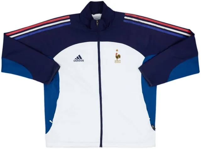 2002-04 France adidas Track Jacket - 5/10 - (XL)