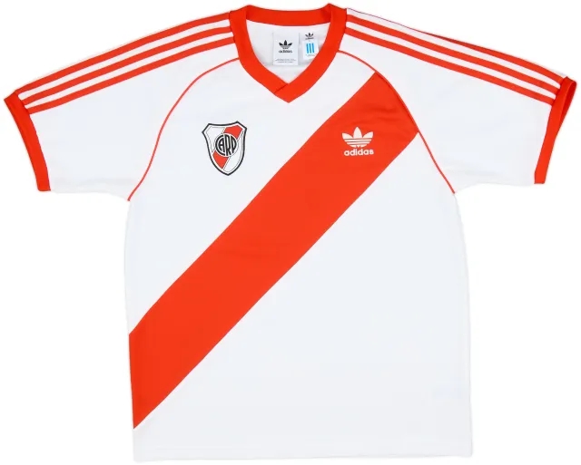 adidas River Plate Mens SS Home Shirt 2021/22