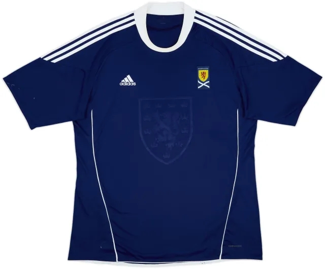 adidas Scotland Mens SS Home Shirt 2010