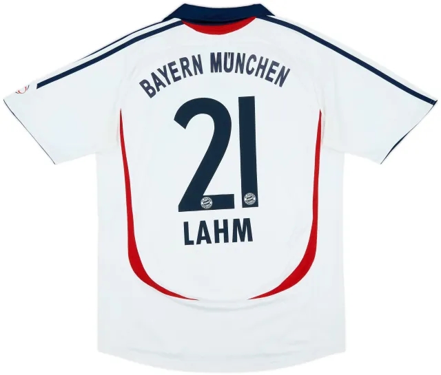 adidas Bayern Munich Mens SS Away Shirt 2006/07