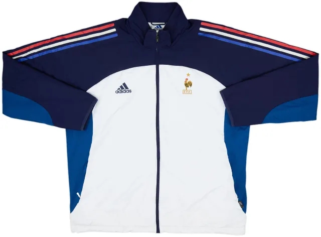 2002-03 France adidas Track Jacket - 7/10 - (XL)