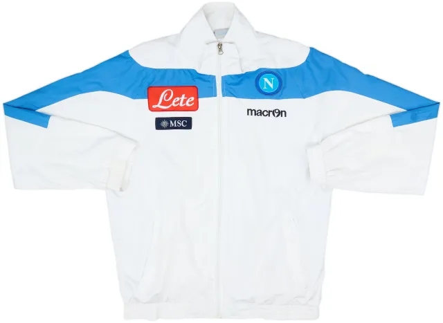 2012-13 Napoli Macron Track Jacket - 6/10 - (L)