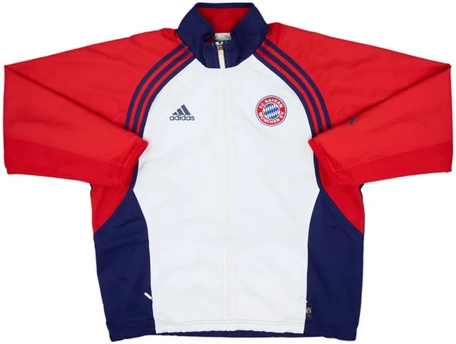 2000-01 Bayern Munich adidas Track Jacket - 7/10 - (L)