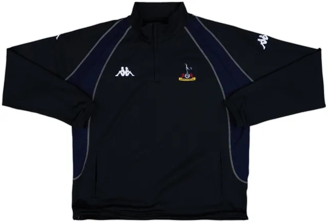 2004-05 Tottenham Kappa 1/4 Zip Sweat Top - 10/10 - (XXL)