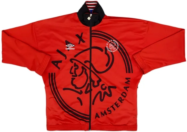1995-96 Ajax adidas Track Jacket - 8/10 - (M)