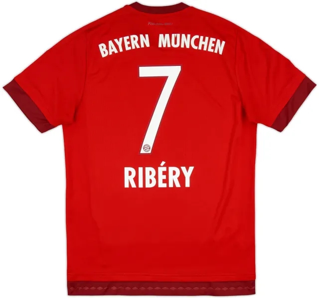adidas Bayern Munich Mens SS Home Shirt 2015/16