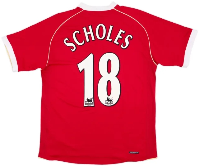 Nike Manchester United Mens SS Home Shirt 2006/07