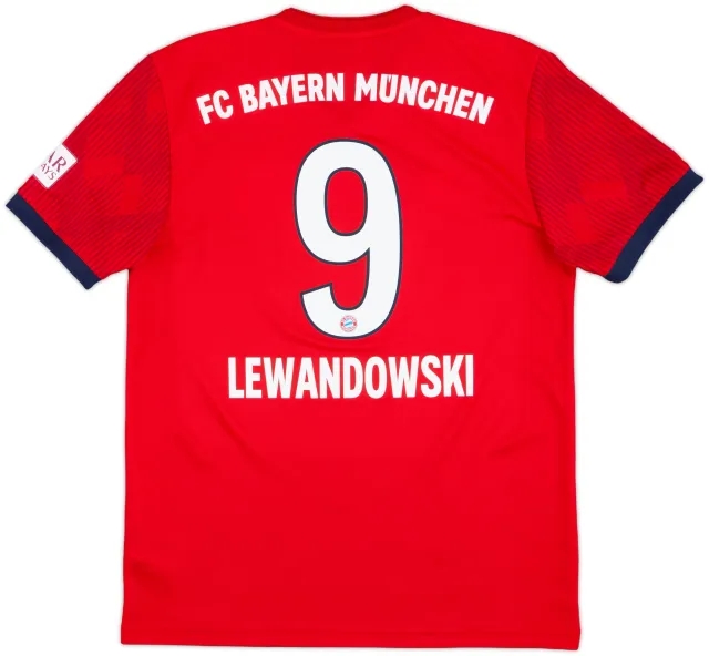 adidas Bayern Munich Mens SS Home Shirt 2018/19