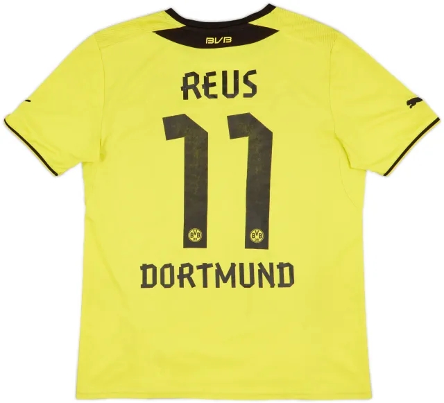 Puma Borussia Dortmund Mens SS Home Shirt 2013/14