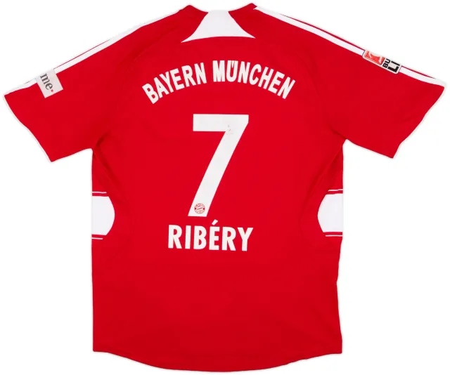 adidas Bayern Munich Mens SS Home Shirt 2007/08