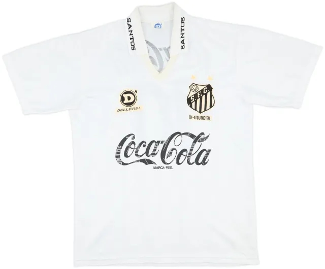 Home Santos Mens SS Home Shirt 1993/94