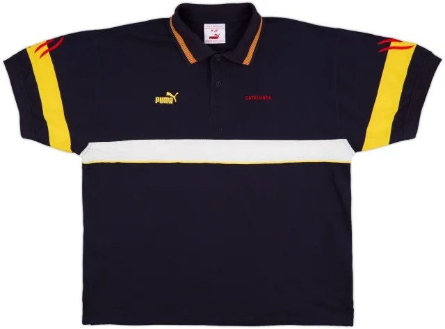 2004-07 Catalunya Puma Polo Shirt - 8/10 - (XL)
