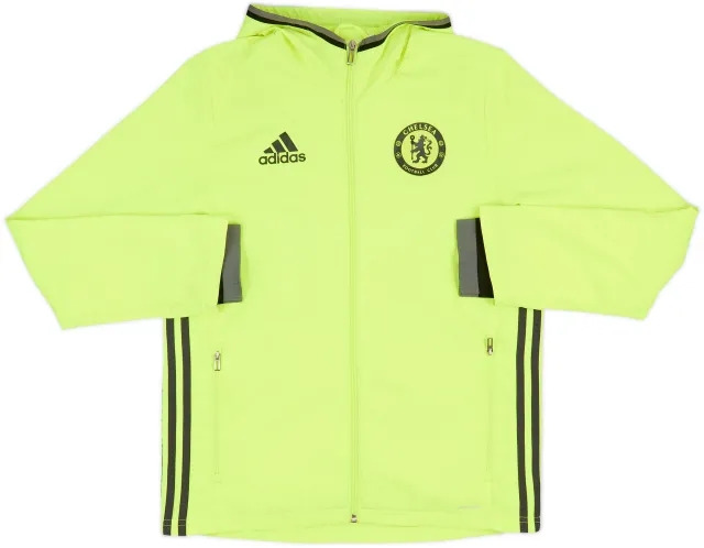 2016-17 Chelsea adidas Hooded Track Jacket - 7/10 - (L.Boys)