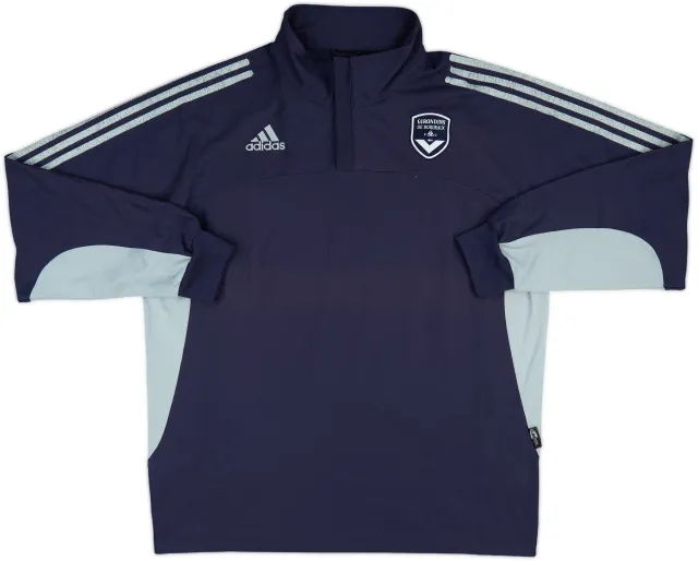 2002-03 Bordeaux adidas 1/4 Zip Drill Top - 6/10 - (L)