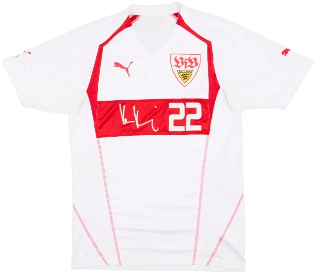 Puma Stuttgart Mens SS Home Shirt 2004/05