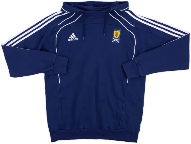 2010-11 Scotland adidas Hooded Sweat Top - 8/10 - (XL)